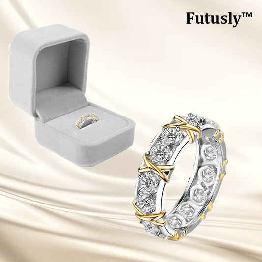 Futusly™ Moissanite Magnetology Lymphvity Ring