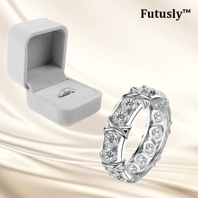 Futusly™ Moissanite Magnetology Lymphvity Ring